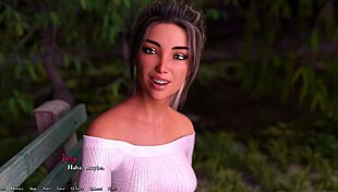 Cute brunette in Being a Dik game wants me for hentai fun with big cock.