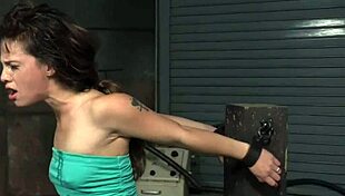 BDSM sub getting facefucked by doms in a hot threeway 😈