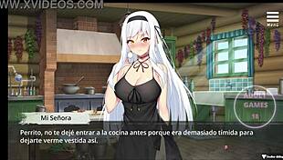 Witch endures intense sexual imprisonment in hentai realm