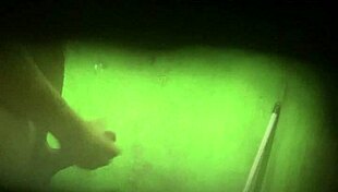 beating one off in the bathroom at home with gay solo action