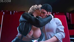 Evelyn fucks big tits milf in apocalypse date night