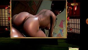 Watch the commoner get blown by big cocks!