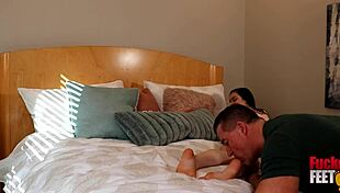 brittany shae, your sweet toes getting covered in cum? yes, in this pov fetish orgasm!