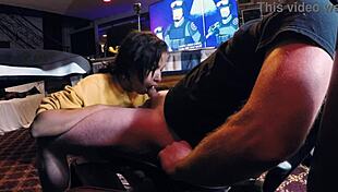 Dayanara Slurps Cock And Cum Of Pro Gamer