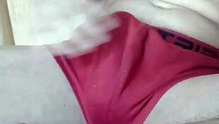 Public Handjob with Fingerprint Lock