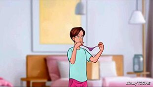 sexnote stepb finds huge bad dragon dildo his stepsis was hiding