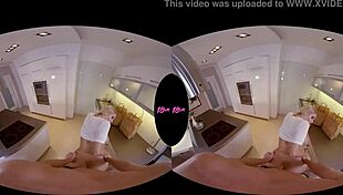 Tantalizing Big Titty Blonde Teen 18+ Sucked In Kitchen