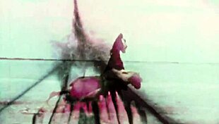 Watch vintage taboo action with hairy pussy and pooch outdoors.