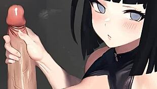 I love Hinata's hot handjob from my POV