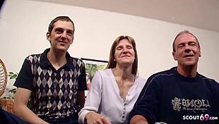 I can’t believe my cuckold husband joined a threesome with my dumb girlfriend and a stranger!