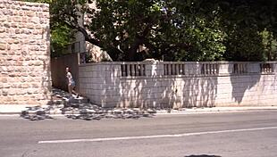 I’m so horny, let’s rush back to the apartment and fuck hard in Dubrovnik!