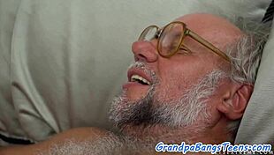 Oh, bigtits beauty bent over and drilled by senior!