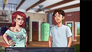 Summertime Saga 64 with Big Tits Anime Hentai Action!