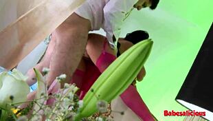 Babesalicious - Glamour Amanda Receives Facial And Big Cock