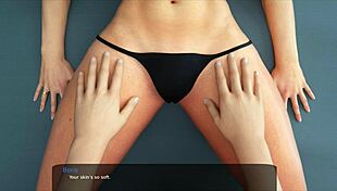 Stepmom's massive boobs get first touch in Milfy City