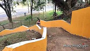 i got caught masturbating in public and sucked those hung guys - walif santos and rubens badaro