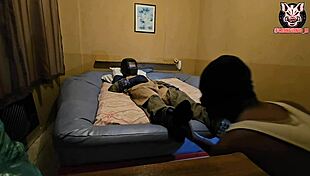 Married welder gets PISSED and CUMMED on!