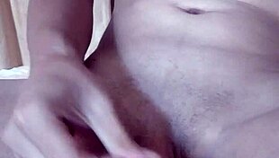 Public Handjob with Fingerprint Lock