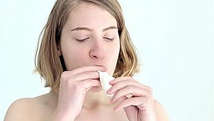 Young Babe Blows Balloon