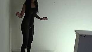 Bold Groping Of Pantyhose Ass In Time Stop Fetish