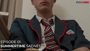 twink colleague gives in to gay friend after sport training