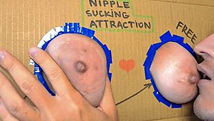 nipple suckin attraction got me goin crazy, can't stop starin