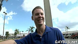 Detailed View of Rough Homosexual Raw Sex Encounter