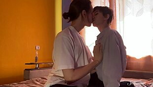 Watch Alisa milk Dorian's huge cock dry?