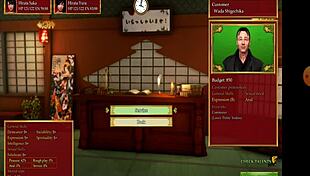 Watch the commoner get blown by big cocks!