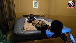 Married welder gets PISSED and CUMMED on!