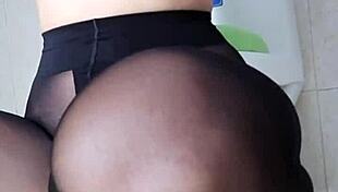 Big breasted woman masturbates in toilet, is your cock hard