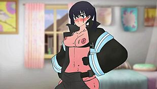 Sprayed Growth Perfume On Anime Girl For Intense Sex