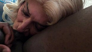 This is a POV video of Tiffany sucking a big black cock