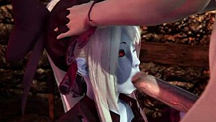 Do you want a blowjob from shalltear in overlord 3d hentai?