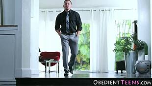 Kinky BDSM Lingerie Teen Fucks Roughly In High Definition