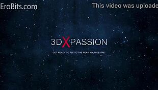 the visitor sci-fi futanari fucks busty girl in 3d porn futadom animated 3dx fantasies