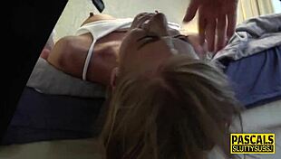 Fetish babe toys herself and gets anal creampie 😈