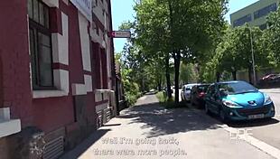 I'm filled with excitement from this pov cock blowjob outdoors filling alexis cherry's mouth with cum