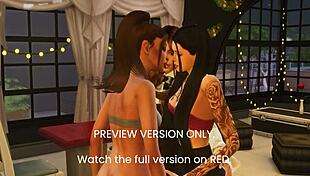 Suggestive: build a bitch in 3d hentai preview, featuring 3 some and anime celebrity