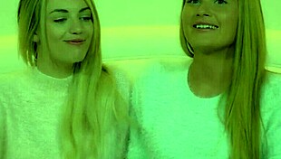 Abby Cross And Blake Eden Share Emotional Modeling Before Lesbian Desires In 4K.