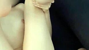 Young mexican babe's tight ass destroyed in first anal solo