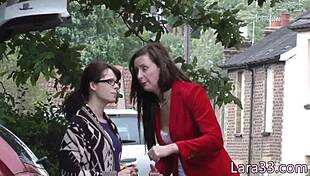 British Milf Fingerfucks Shy Picked Up Teen 18+ In Uniform!