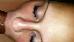 That horny white slut loves big black cocks!