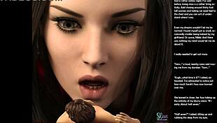 Oh wow, this small 18+ gesture in episode 16 is so hot in 3D cartoon style! 🔥