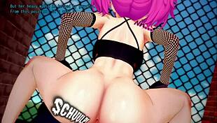 Cumming Inside Busty Blonde And Hot Goth Simultaneously In Breedtown Part 2