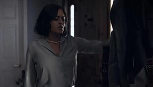 Cheating husband caught, milf wife joins in