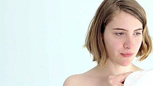 Young Babe Blows Balloon