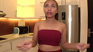 Desperate Filipino Maid Submits To Boss Impregnation