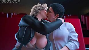 Evelyn fucks big tits milf in apocalypse date night