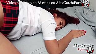 Psaj big ass stepdaughter discovers her stepfather spying and seduces him for an iphone